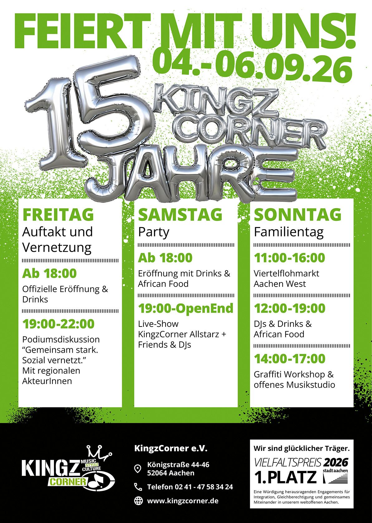 15 Jahre KingzCorner Feier